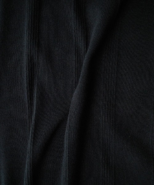 MILLER（ミラー）の「[MILLER/ミラー] 別注 クルーネックリブTシャツ（Tシャツ/カットソー・レディース・アイボリー/ブラック/ブラウン/ホワイト/イエロー/ネイビー・F）」の16枚目の写真