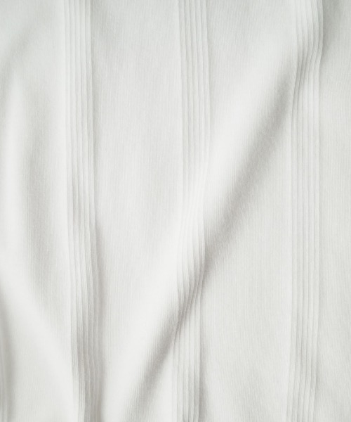 MILLER（ミラー）の「[MILLER/ミラー] 別注 クルーネックリブTシャツ（Tシャツ/カットソー・レディース・アイボリー/ブラック/ブラウン/ホワイト/イエロー/ネイビー・F）」の8枚目の写真