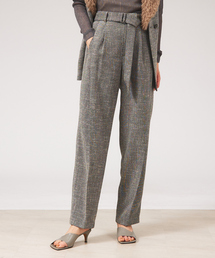 qualite | 【セットアップ対応】ブライトツイードベルトパンツ(その他パンツ)