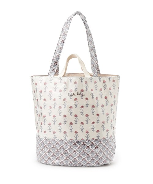LAURA ASHLEY（ローラアシュレイ）の「【70周年セレブレーティングプリント】ダンデライオン柄 トートバッグ（トートバッグ・レディース・ネイビー系/レッド系2・00）」の2枚目の写真