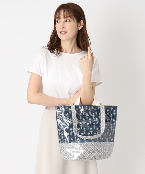 LAURA ASHLEY（ローラアシュレイ）の「【70周年セレブレーティングプリント】ダンデライオン柄 トートバッグ（トートバッグ・レディース・ネイビー系/レッド系2・00）」の14枚目の写真