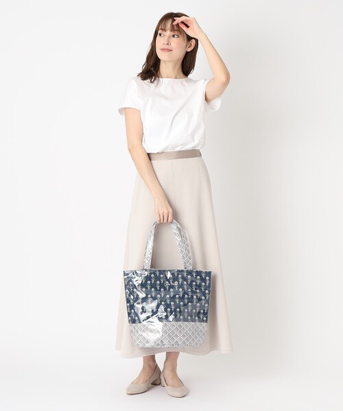 LAURA ASHLEY（ローラアシュレイ）の「【70周年セレブレーティングプリント】ダンデライオン柄 トートバッグ（トートバッグ・レディース・ネイビー系/レッド系2・00）」の16枚目の写真