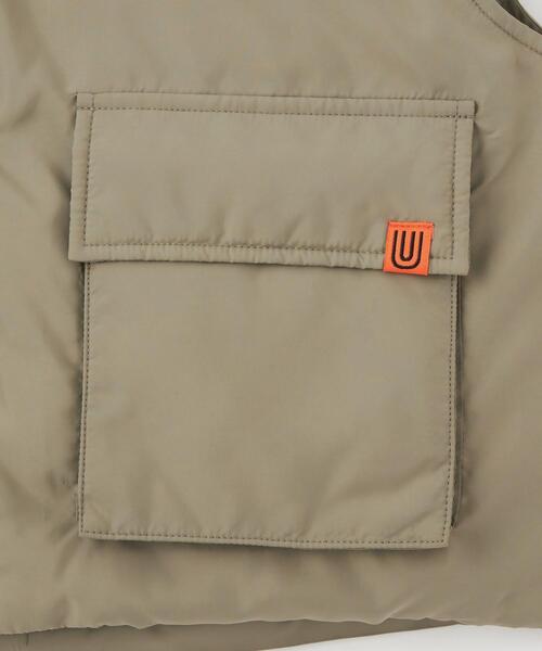 UNIVERSAL OVERALL（ユニバーサルオーバーオール）の「【別注】＜UNIVERSAL OVERALL＞ベスト 100cm-130cm（ブルゾン・キッズ・ブラック/オリーブ・XS(100-110cm)/S(120-130cm)）」の8枚目の写真