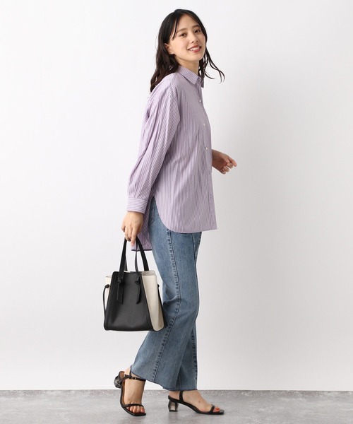 GLOBAL WORK(グローバルワーク)の「GOODデニムフレアパンツ/904774(デニムパンツ・レディース・ブルー/ネイビー/ライトブルー・SMALL/MEDIUM/LARGE/XS)」の13枚目の写真