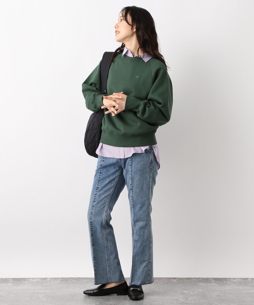 GLOBAL WORK(グローバルワーク)の「GOODデニムフレアパンツ/904774(デニムパンツ・レディース・ブルー/ネイビー/ライトブルー・SMALL/MEDIUM/LARGE/XS)」の20枚目の写真