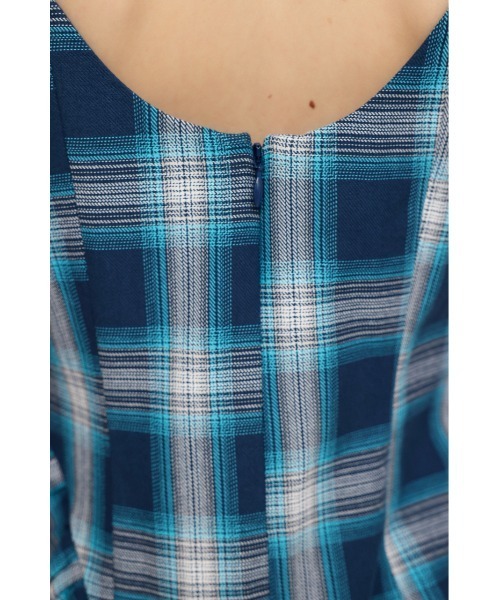 SLY（スライ）の「DAMAGE FLANNEL CAMI S/OP ダメージ