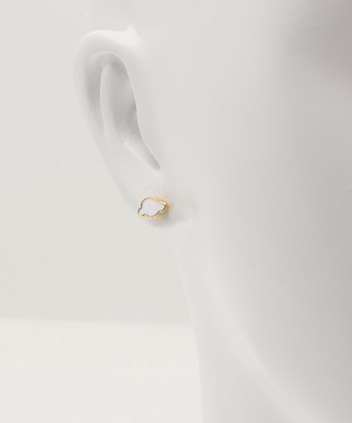 e.m. 雲と雷のピアス Daily russet（デイリー ラシット）の「雲と雷ピアス（ピアス