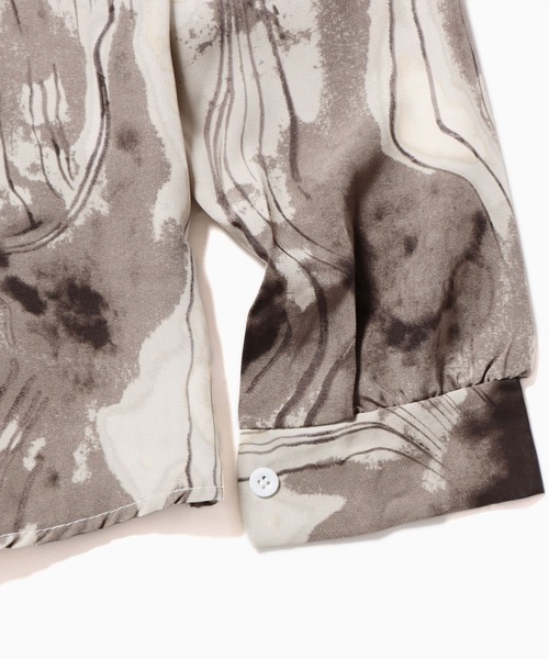 ROOPTOKYO（ループトウキョウ）の「▲design shirt/総柄シャツ（シャツ/ブラウス・メンズ・グレー・XL/L）」の7枚目の写真