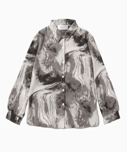 ROOPTOKYO（ループトウキョウ）の「▲design shirt/総柄シャツ（シャツ/ブラウス・メンズ・グレー・XL/L）」の10枚目の写真