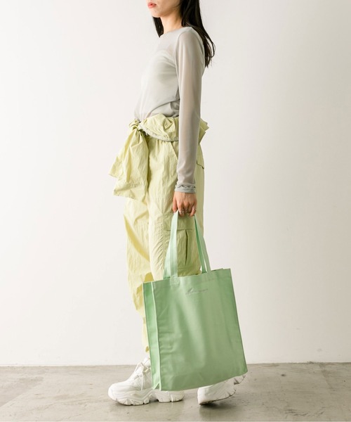 OLIVE des OLIVE(オリーブデオリーブ)の「カラフルインナー 1032060140(Tシャツ/カットソー・レディース・ブラック/サックスブルー/ピンク/オフホワイト・FREE)」の18枚目の写真