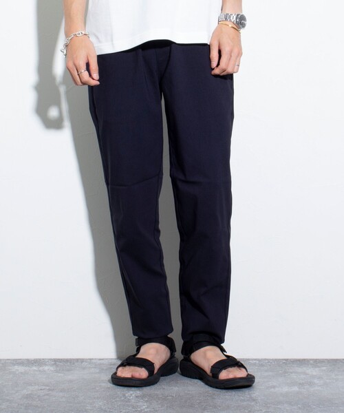 GLOSTER（グロスター）の「【GLOSTER/グロスター】スーパーストレッチ スリムテーパードパンツ イージーパンツ（その他パンツ・メンズ・オリーブ/ベージュ/ブラック/ライトブルー/チャコールグレー/ネイビー・M/L/XL）」の6枚目の写真