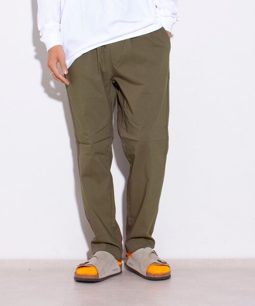 GLOSTER（グロスター）の「【GLOSTER/グロスター】スーパーストレッチ スリムテーパードパンツ イージーパンツ（その他パンツ・メンズ・オリーブ/ベージュ/ブラック/ライトブルー/チャコールグレー/ネイビー・M/L/XL）」の5枚目の写真