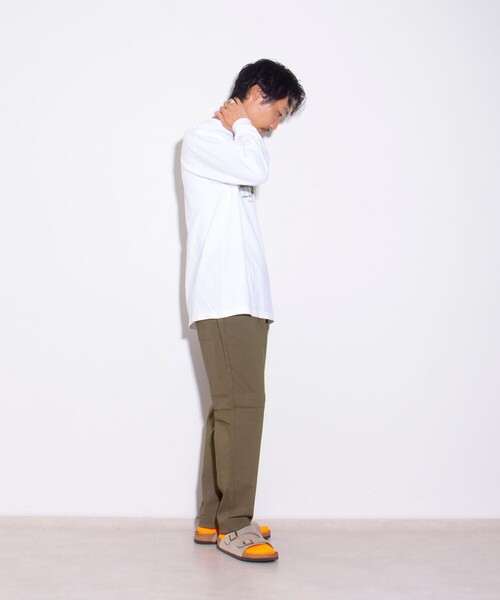 GLOSTER（グロスター）の「【GLOSTER/グロスター】スーパーストレッチ スリムテーパードパンツ イージーパンツ（その他パンツ・メンズ・オリーブ/ベージュ/ブラック/ライトブルー/チャコールグレー/ネイビー・M/L/XL）」の21枚目の写真