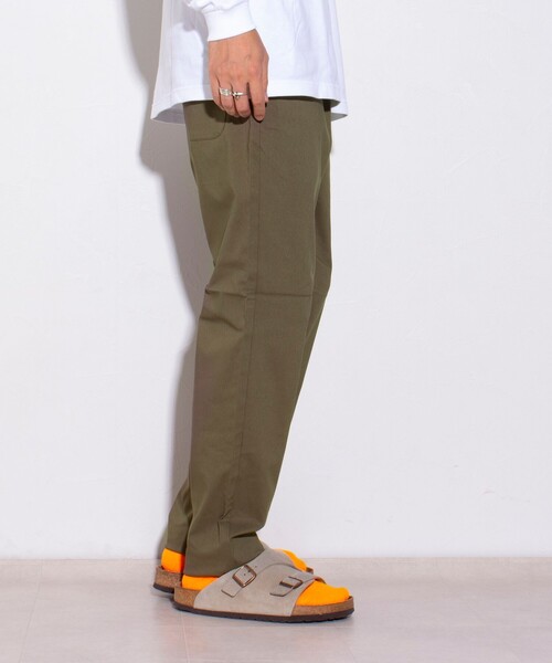 GLOSTER（グロスター）の「【GLOSTER/グロスター】スーパーストレッチ スリムテーパードパンツ イージーパンツ（その他パンツ・メンズ・オリーブ/ベージュ/ブラック/ライトブルー/チャコールグレー/ネイビー・M/L/XL）」の8枚目の写真
