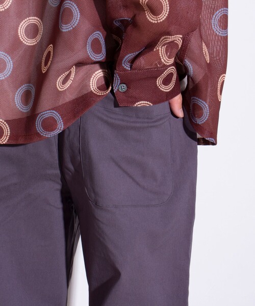 GLOSTER（グロスター）の「【GLOSTER/グロスター】スーパーストレッチ スリムテーパードパンツ イージーパンツ（その他パンツ・メンズ・オリーブ/ベージュ/ブラック/ライトブルー/チャコールグレー/ネイビー・M/L/XL）」の19枚目の写真