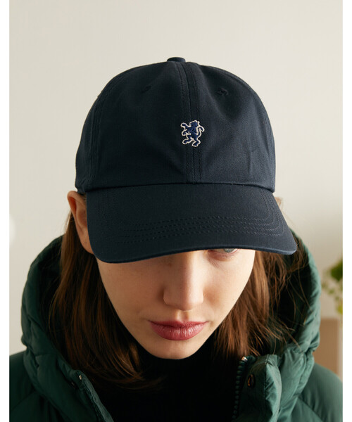 GYMPHLEX（ジムフレックス）の「Gymphlex | チノクロス 6パネルキャップ（キャップ・レディース・マスタード/ベージュ/ワイン/グリーン/オフホワイト/チャコール/ネイビー・F）」の19枚目の写真