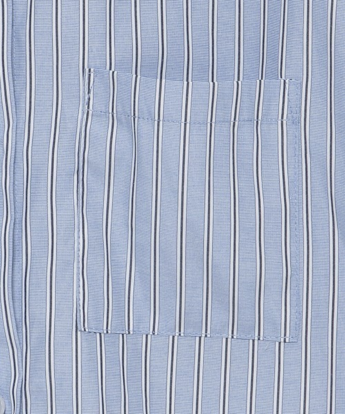 LOVETOXIC(ラブトキシック)の「ストライプシャツインナーSET(シャツ/ブラウス・キッズ・ピンク/ブラック/オフホワイト/ブルー・L/M/S)」の8枚目の写真