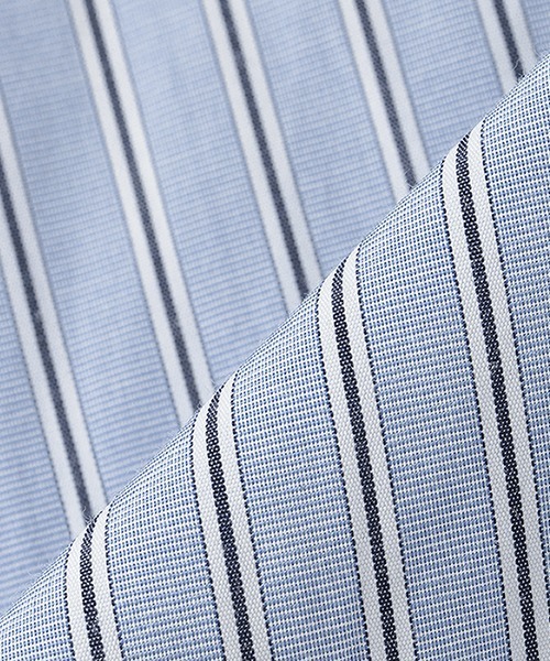 LOVETOXIC(ラブトキシック)の「ストライプシャツインナーSET(シャツ/ブラウス・キッズ・ピンク/ブラック/オフホワイト/ブルー・L/M/S)」の11枚目の写真