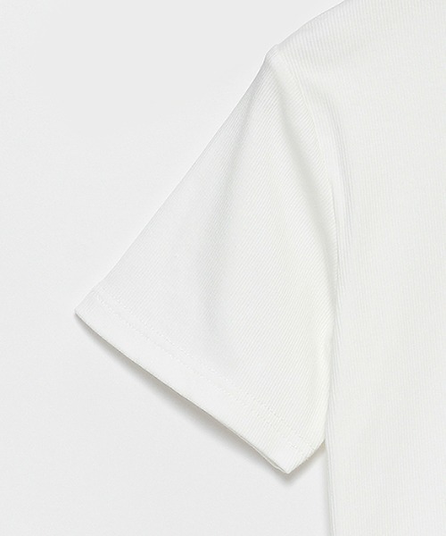 LOVETOXIC(ラブトキシック)の「ストライプシャツインナーSET(シャツ/ブラウス・キッズ・ピンク/ブラック/オフホワイト/ブルー・L/M/S)」の14枚目の写真