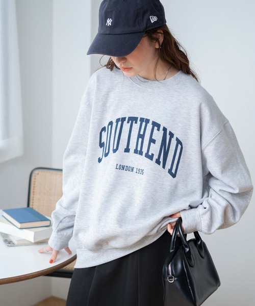 WEGO（ウィゴー）の「WEGO/クルーネックスウェット【WEB限定】（スウェット・レディース・その他8/その他5/その他7/その他1/その他2/その他3/その他4/その他6/その他9/その他10・MEDIUM/LARGE）」の4枚目の写真