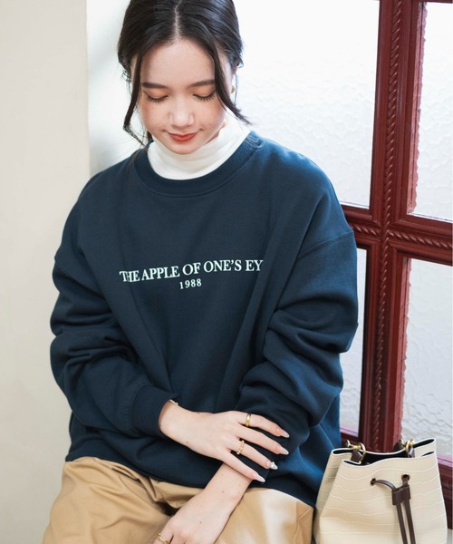 WEGO（ウィゴー）の「WEGO/クルーネックスウェット【WEB限定】（スウェット・レディース・その他8/その他5/その他7/その他1/その他2/その他3/その他4/その他6/その他9/その他10・MEDIUM/LARGE）」の7枚目の写真