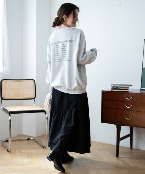 WEGO（ウィゴー）の「WEGO/クルーネックスウェット【WEB限定】（スウェット・レディース・その他8/その他5/その他7/その他1/その他2/その他3/その他4/その他6/その他9/その他10・MEDIUM/LARGE）」の20枚目の写真