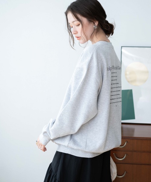 WEGO（ウィゴー）の「WEGO/クルーネックスウェット【WEB限定】（スウェット・レディース・その他8/その他5/その他7/その他1/その他2/その他3/その他4/その他6/その他9/その他10・MEDIUM/LARGE）」の19枚目の写真