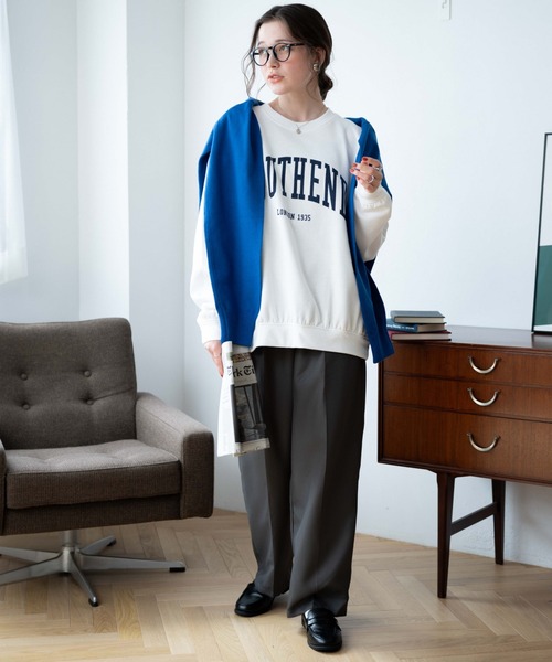 WEGO（ウィゴー）の「WEGO/クルーネックスウェット【WEB限定