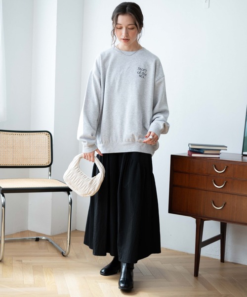 WEGO（ウィゴー）の「WEGO/クルーネックスウェット【WEB限定】（スウェット・レディース・その他8/その他5/その他7/その他1/その他2/その他3/その他4/その他6/その他9/その他10・MEDIUM/LARGE）」の11枚目の写真