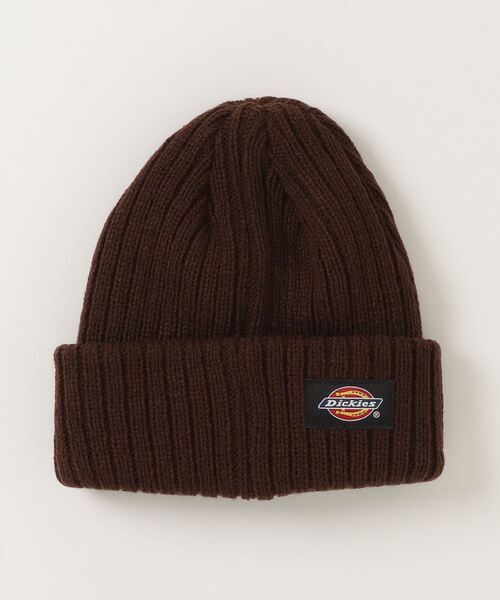 Dickies（ディッキーズ）の「Dickies/ディッキーズ DK EMB Kids KNIT WATCH ムラサキスポーツ別注 80056400（ニットキャップ/ビーニー・キッズ・ブラック/ブラウン/ホワイト・FREE）」の3枚目の写真