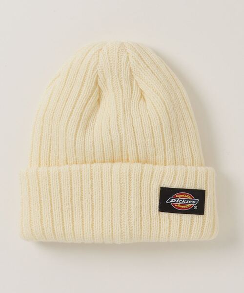 Dickies（ディッキーズ）の「Dickies/ディッキーズ DK EMB Kids KNIT WATCH ムラサキスポーツ別注 80056400（ニットキャップ/ビーニー・キッズ・ブラック/ブラウン/ホワイト・FREE）」の2枚目の写真