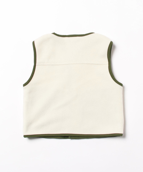 kladskap(クレードスコープ)の「オフロードーカーフリースベスト付マウンテンパーカ(マウンテンパーカー・キッズ・マスタード/パープル・90cm/100cm/110cm/120cm/130cm)」の18枚目の写真