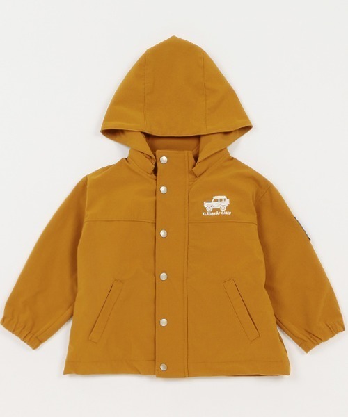 kladskap(クレードスコープ)の「オフロードーカーフリースベスト付マウンテンパーカ(マウンテンパーカー・キッズ・マスタード/パープル・90cm/100cm/110cm/120cm/130cm)」の7枚目の写真