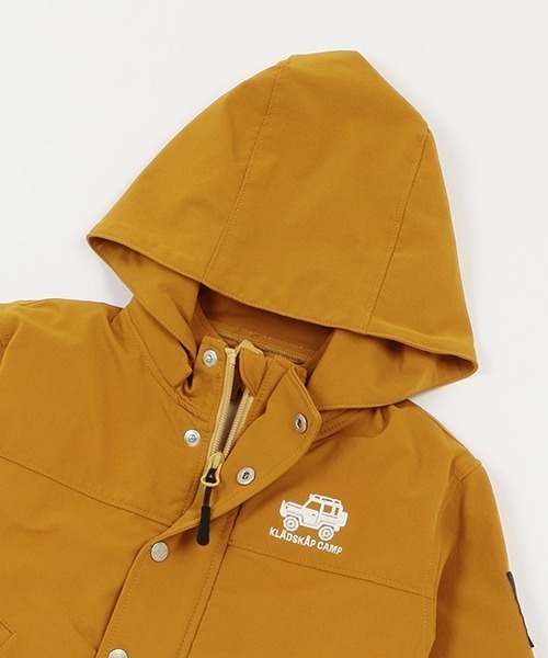 kladskap(クレードスコープ)の「オフロードーカーフリースベスト付マウンテンパーカ(マウンテンパーカー・キッズ・マスタード/パープル・90cm/100cm/110cm/120cm/130cm)」の10枚目の写真