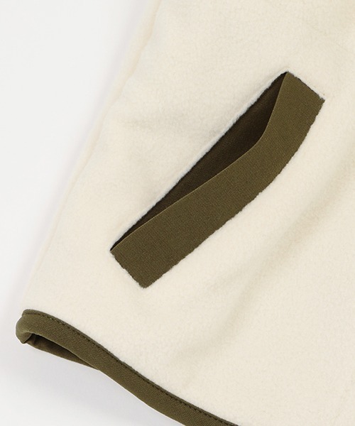 kladskap(クレードスコープ)の「オフロードーカーフリースベスト付マウンテンパーカ(マウンテンパーカー・キッズ・マスタード/パープル・90cm/100cm/110cm/120cm/130cm)」の20枚目の写真