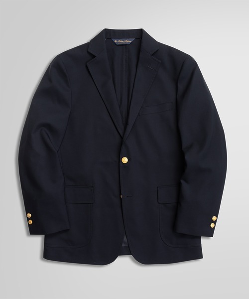 ◇オンラインストア限定◇コンバットウール 段返り3釦ブレザー