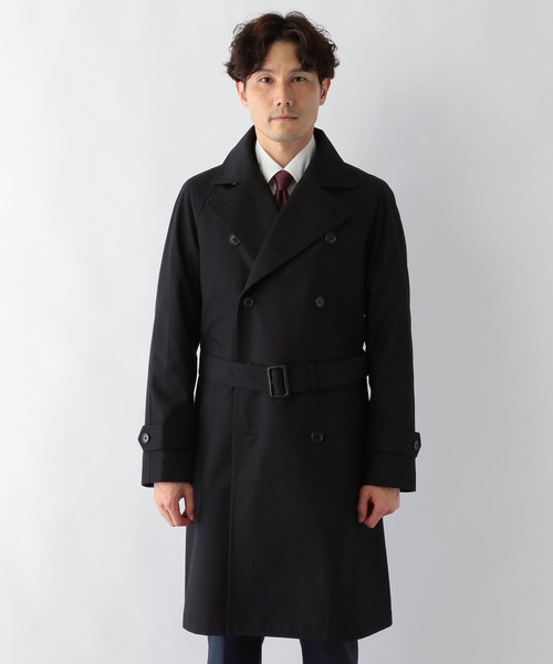 GLOBAL WORK（グローバルワーク）の「トレンチコート/Salon de GW/963235（トレンチコート・メンズ・ネイビー・MEDIUM/SMALL/LARGE/X-LARGE）」の8枚目の写真