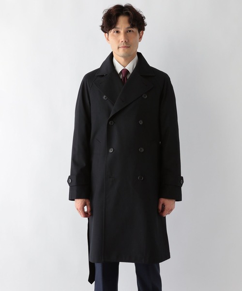 GLOBAL WORK（グローバルワーク）の「トレンチコート/Salon de GW/963235（トレンチコート・メンズ・ネイビー・MEDIUM/SMALL/LARGE/X-LARGE）」の11枚目の写真