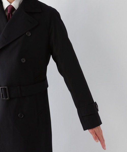 GLOBAL WORK（グローバルワーク）の「トレンチコート/Salon de GW/963235（トレンチコート・メンズ・ネイビー・MEDIUM/SMALL/LARGE/X-LARGE）」の13枚目の写真