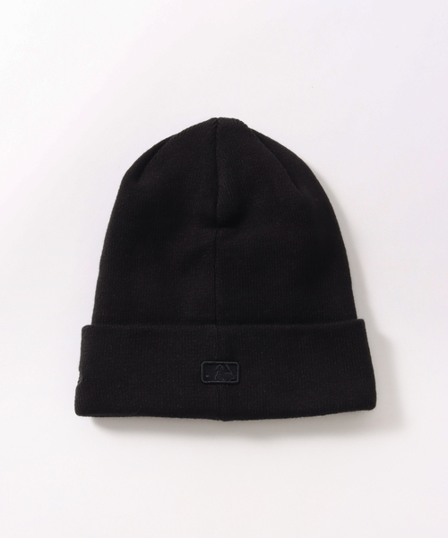 NEW ERA（ニューエラ）の「【NEWERA / ニューエラ】 NewYork Yankees Basic Cuff Knit（ニットキャップ/ビーニー・メンズ・ブラック/ベージュ・FREE）」の3枚目の写真