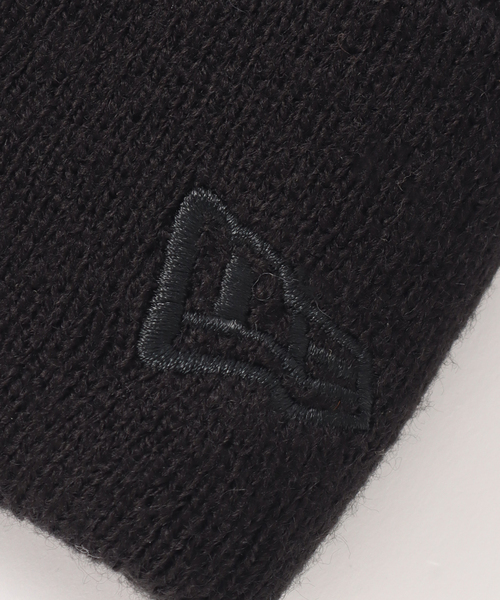 NEW ERA（ニューエラ）の「【NEWERA / ニューエラ】 NewYork Yankees Basic Cuff Knit（ニットキャップ/ビーニー・メンズ・ブラック/ベージュ・FREE）」の8枚目の写真
