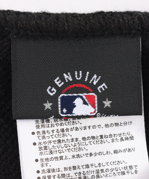 NEW ERA（ニューエラ）の「【NEWERA / ニューエラ】 NewYork Yankees Basic Cuff Knit（ニットキャップ/ビーニー・メンズ・ブラック/ベージュ・FREE）」の9枚目の写真