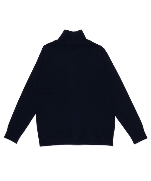 TOKYO SHIRTS（トウキョウシャツ）の「スタンドヘンリーネック ニットカーディガン（カーディガン/ボレロ・レディース・ネイビー/ブラック/カーキ/モカ/ピンク・LL/M/L）」の13枚目の写真