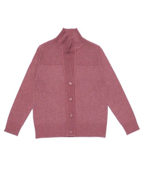 TOKYO SHIRTS（トウキョウシャツ）の「スタンドヘンリーネック ニットカーディガン（カーディガン/ボレロ・レディース・ネイビー/ブラック/カーキ/モカ/ピンク・LL/M/L）」の15枚目の写真