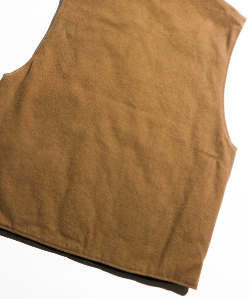 GUNG HO（ガンホー）の「GUNG HO/ガンホー WESTERN DUCK VEST リバーシブルダックベスト（ベスト・メンズ・ブラウン/ネイビー/ブラック・LARGE/MEDIUM）」の22枚目の写真