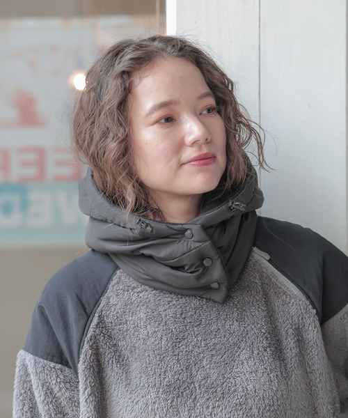 neighborhood SMOOTH/E-SNOOD フード型スヌード NEIGHBORHOOD - ネイバーフッド NEIGHBORHOOD 20AW スヌード