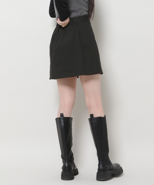 3.3 Field Trip （3.3フィールドトリップ）の「3.3 Field Trip／ストラップミニスカート 2991076（スカート・レディース・ブラック/カーキ・FREE）」の19枚目の写真