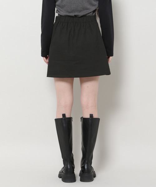 3.3 Field Trip （3.3フィールドトリップ）の「3.3 Field Trip／ストラップミニスカート 2991076（スカート・レディース・ブラック/カーキ・FREE）」の22枚目の写真