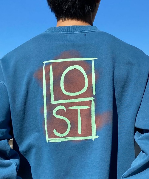 lost(ロスト)の「【ムラサキスポーツ別注】 lost/ロスト トレーナー スウェット バックプリント ブランドロゴ L23FW-B(スウェット・メンズ・ブラウン/ネイビー/チャコールグレー・XL/L/M)」の21枚目の写真