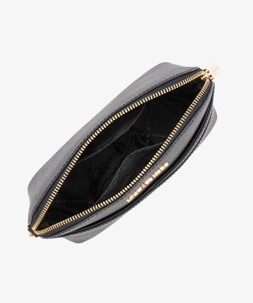 MICHAEL KORS（マイケルコース）の「JET SET TRAVEL ドーム クロスボディ ミディアム（ショルダーバッグ・レディース・ブラック・FREE）」の5枚目の写真